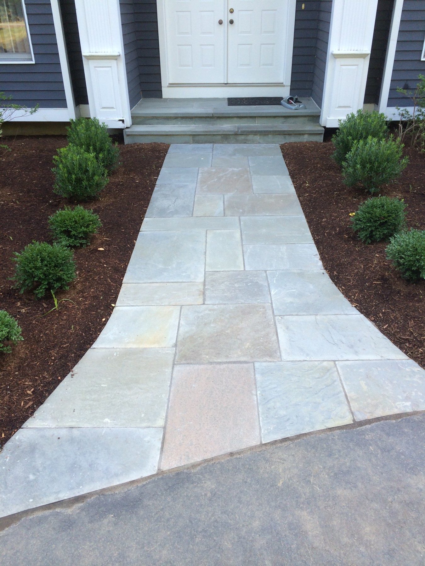 Complete Bluestone Walkway